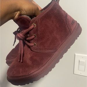 UGG Burgundy Neumel Boots